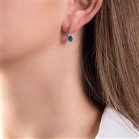 Earrings Mirco Visconti Woman in White Gold Zaffiro 0.87 Ct AB715/Z - AB715/Z